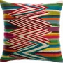 Cushions - Embroidered Cushion Zuma Multico 45 X 45 - MAISON VIVARAISE - SDE VIVARAISE WINKLER