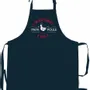 Tabliers de cuisine - Tablier de cuisine Papa poule recyclé Indigo 72 x 90 - MAISON VIVARAISE - SDE VIVARAISE WINKLER