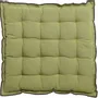 Chairs - Grace Recycled Chair Cushion Vert jardin 40 X 40 X 3 - MAISON VIVARAISE - SDE VIVARAISE WINKLER