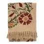 Throw blankets - Suzani embroidered throw - MADAM STOLTZ