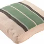 Cushions - Gatsby Floor Cushion Eucalyptus 55 X 55 X 10 - MAISON VIVARAISE - SDE VIVARAISE WINKLER