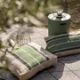 Cushions - Gatsby Floor Cushion Eucalyptus 55 X 55 X 10 - MAISON VIVARAISE - SDE VIVARAISE WINKLER