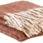 Throw blankets - Isabel Recycled Plain Throw Rouille 130 X 160 - MAISON VIVARAISE - SDE VIVARAISE WINKLER