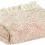 Throw blankets - Jane Heathered Throw Blanket Sienne 130 X 160 - MAISON VIVARAISE - SDE VIVARAISE WINKLER