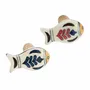 Wine accessories - Hand-painted stoneware bottle stopper - MADAM STOLTZ
