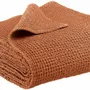 Throw blankets - Recycled Throw Maïa Cuivre 140 X 200 - MAISON VIVARAISE - SDE VIVARAISE WINKLER