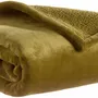 Throw blankets - Michka Throw Blanket Romarin 130 X 160 - MAISON VIVARAISE - SDE VIVARAISE WINKLER