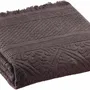 Bath towels - Zoé Bath Towel Ébène 70 X 140 - MAISON VIVARAISE - SDE VIVARAISE WINKLER