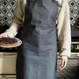 Tabliers de cuisine - Tablier de cuisine Edouard Jeans 64 x 85 - MAISON VIVARAISE - SDE VIVARAISE WINKLER