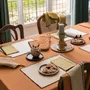 Linge de table textile - Nappe recyclée Grace Caramel 170 x 300 - MAISON VIVARAISE - SDE VIVARAISE WINKLER