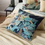 Cushions - Embroidered Cushion Dori Marine 45 X 45 - MAISON VIVARAISE - SDE VIVARAISE WINKLER