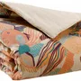 Bed linens - Dori Printed Comforter Papaye 85 X 200 - MAISON VIVARAISE - SDE VIVARAISE WINKLER