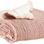 Throw blankets - Emilio Throw Blanket Terracotta 130 X 200 - MAISON VIVARAISE - SDE VIVARAISE WINKLER
