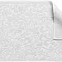 Autres linges de bain - Tapis de bain Gilda Neige 54 x 110 - MAISON VIVARAISE - SDE VIVARAISE WINKLER
