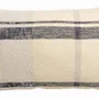 Coussins - Coussin jacquard Jane Multico marine 40 x 65 - MAISON VIVARAISE - SDE VIVARAISE WINKLER