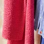 Linge de lit - Jeté de lit Tana Framboise 240 x 260 - MAISON VIVARAISE - SDE VIVARAISE WINKLER