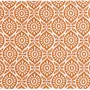 Table cloths - Recycled Coated Placemat Citrus Terracotta 33 X 48 - MAISON VIVARAISE - SDE VIVARAISE WINKLER