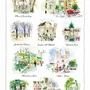 Torchons - Torchon Paris scénettes Blanc 48 x 72 - MAISON VIVARAISE - SDE VIVARAISE WINKLER