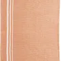 Dish towels - Rib Recycled Tea Towel Terracotta 50 X 70 - MAISON VIVARAISE - SDE VIVARAISE WINKLER