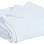Linge de lit - Jeté recyclé Maia Blanc 260 x 260 - MAISON VIVARAISE - SDE VIVARAISE WINKLER