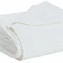Bed linens - Recycled Throw Maia Craie 260 X 260 - MAISON VIVARAISE - SDE VIVARAISE WINKLER