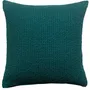 Coussins - Coussin recyclé Maia Pétrole 45 x 45 - MAISON VIVARAISE - SDE VIVARAISE WINKLER