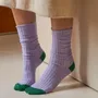 Socks - Yvette Socks Lilas 42/45 - LA CERISE SUR LE GATEAU