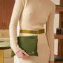 Clutches - Iona Pouch Kale 19 X 28 X 1 - LA CERISE SUR LE GATEAU