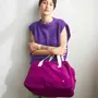 Bags and totes - Iona Weekend Bag Purple rain 28 X 42 X 20 - LA CERISE SUR LE GATEAU