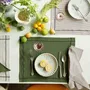 Table cloths - Set of 2 Léonie placemats Mousse 40 X 50 - LA CERISE SUR LE GATEAU