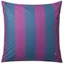 Linge de lit - Taie d'oreiller Malo Purple rain/orage 65 x 65 - LA CERISE SUR LE GATEAU