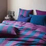 Linge de lit - Taie d'oreiller Malo Purple rain/orage 65 x 65 - LA CERISE SUR LE GATEAU