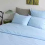 Linge de lit - Housse de couette Chloé Ciel 220 x 240 - LA CERISE SUR LE GATEAU