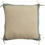 Coussins - Coussin Elise Chambray Verveine 45 x 45 - MAISON VIVARAISE - SDE VIVARAISE WINKLER