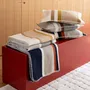 Throw blankets - Gioia Recycled Jacquard Throw Ivoire 140 X 185 - MAISON VIVARAISE - SDE VIVARAISE WINKLER