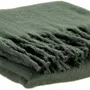 Throw blankets - Isabel Plain Recycled Throw Sapin 130 X 160 - MAISON VIVARAISE - SDE VIVARAISE WINKLER