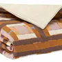 Linge de lit - Edredon imprimé Taho Cuivre 85 x 200 - MAISON VIVARAISE - SDE VIVARAISE WINKLER