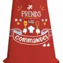 Aprons - Children's Kitchen Apron Je prends les commandes Rouge 52 X 63 - MAISON VIVARAISE - SDE VIVARAISE WINKLER