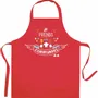 Aprons - Children's Kitchen Apron Je prends les commandes Rouge 52 X 63 - MAISON VIVARAISE - SDE VIVARAISE WINKLER