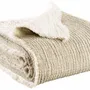 Throw blankets - Throw Blanket Emilio Naturel 130 X 200 - MAISON VIVARAISE - SDE VIVARAISE WINKLER