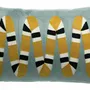 Cushions - Embroidered Cushion Yoka Ciel 30 X 50 - MAISON VIVARAISE - SDE VIVARAISE WINKLER
