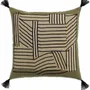 Cushions - Embroidered cushion Kori Cèdre 45 X 45 - MAISON VIVARAISE - SDE VIVARAISE WINKLER
