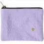 Clutches - Pouch Tricolo Lilas 11 X 14 X 1 - LA CERISE SUR LE GATEAU