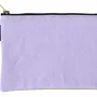 Clutches - Wristlet pouch Tricolo Lilas 14 X 24 - LA CERISE SUR LE GATEAU
