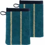 Autres linges de bain - Lot de 2 gants de toilette Charly Abyss 15 x 21 - LA CERISE SUR LE GATEAU