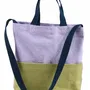 Bags and totes - My City Bag Tricolo Lilas 37 X 35 X 9 - LA CERISE SUR LE GATEAU