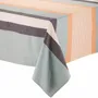 Nappes - Nappe recyclée Yuna enduite Azur 170 x 250 - MAISON VIVARAISE - SDE VIVARAISE WINKLER