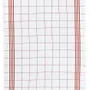 Dish towels - Carreaux Tea Towel Rouge 50 X 70 - MAISON VIVARAISE - SDE VIVARAISE WINKLER