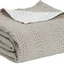 Bed linens - Gastounet Bed Throw Multico 260 X 260 - MAISON VIVARAISE - SDE VIVARAISE WINKLER