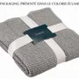 Bed linens - Maia Bed Throw Carbone 240 X 260 - MAISON VIVARAISE - SDE VIVARAISE WINKLER